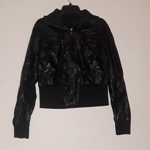 Blk bomber jacket
